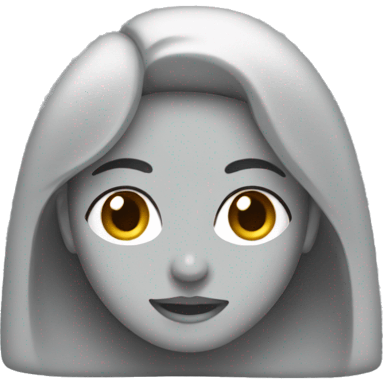 lata de color gris quemándose emoji