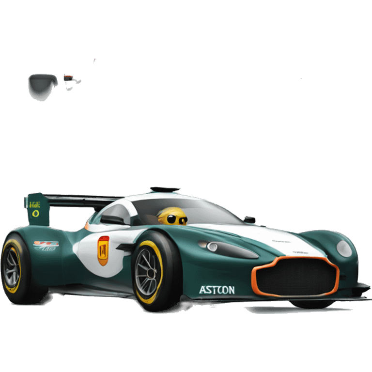 Aston Martin f1 car emoji