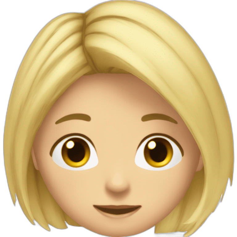 Montse devesa rubia pelo largo tennis emoji