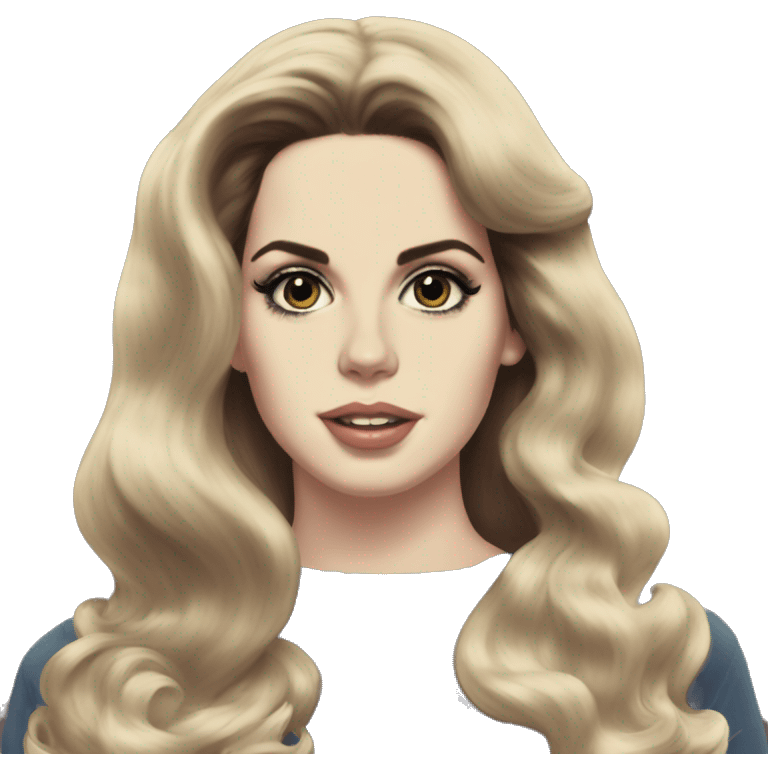 Lana Del Rey vintage emoji