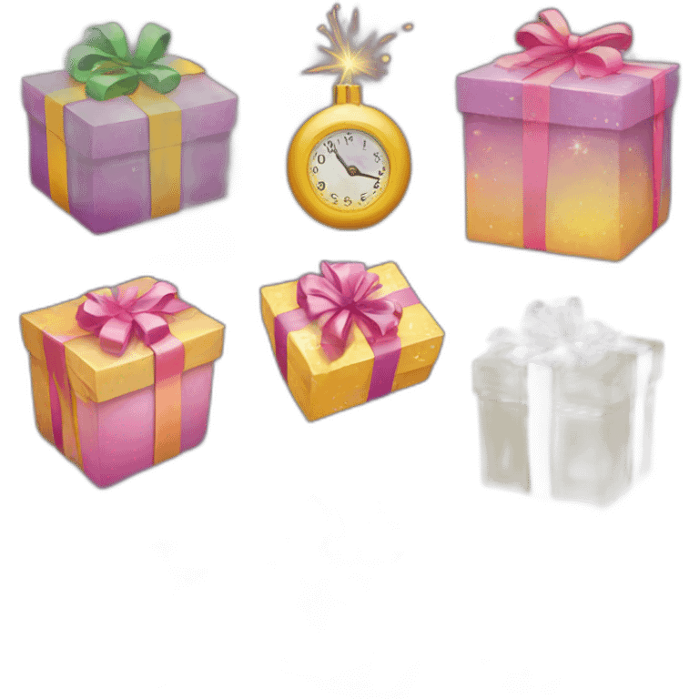 new year gifts emoji