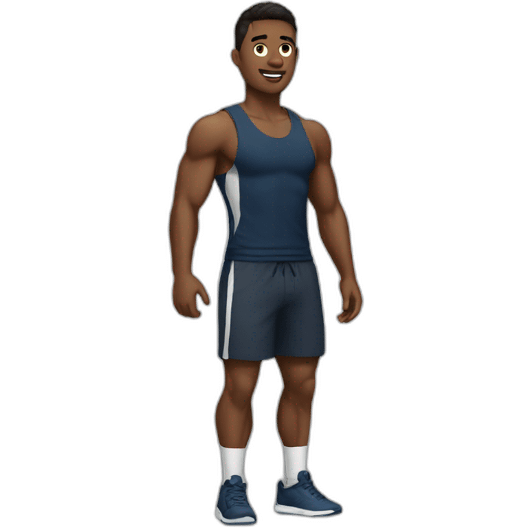 gym boy emoji