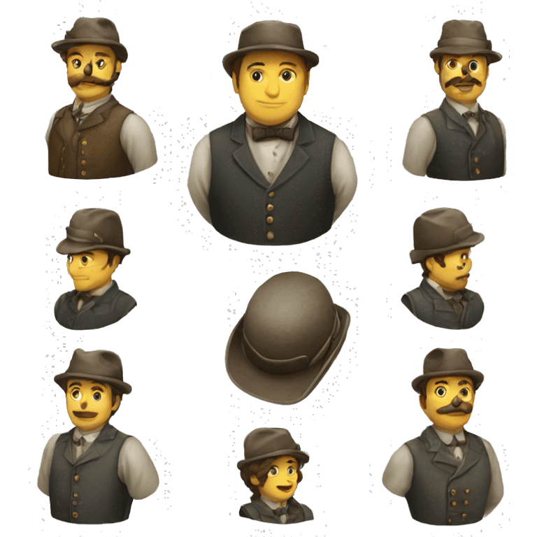 industrial victorian workers emoji