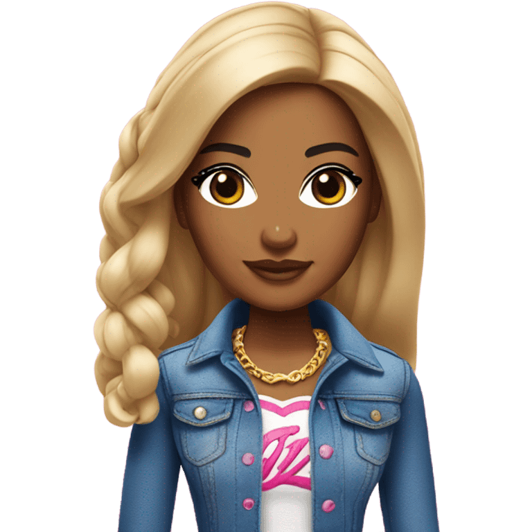 Puerto Rican Barbie  emoji