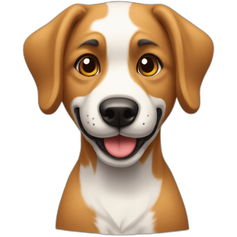 Chien qui joue aux jeux vidéo emoji