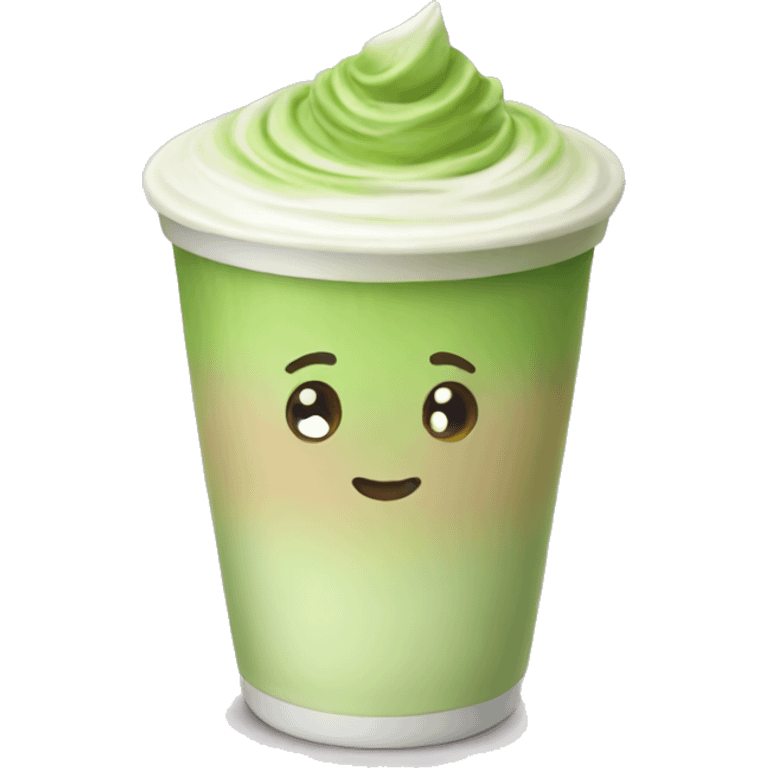 Matcha latte emoji