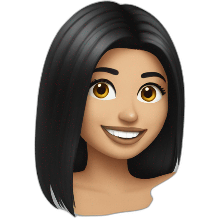 Happy-kylie jenner emoji