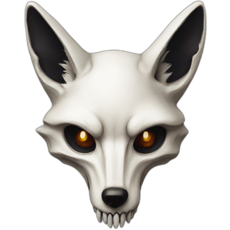 fox skull emoji