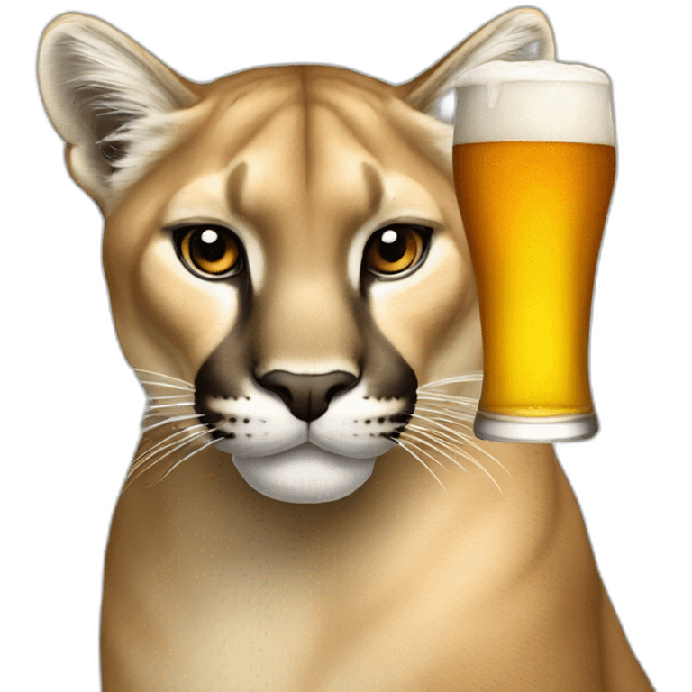 Puma wit beer emoji