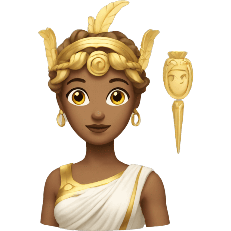 Greek goddess  emoji