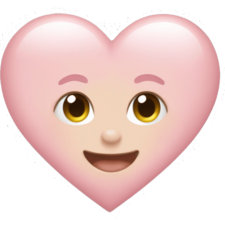 baby pink heart emoji