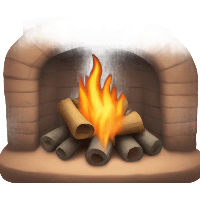 Cozy fire emoji