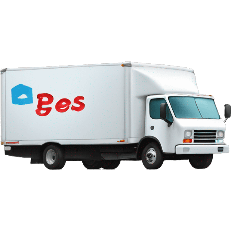 Box truck with “PGS” on the side emoji