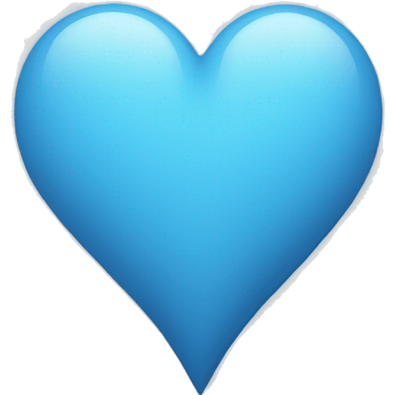 Heart-coloured-blizzard-blue emoji