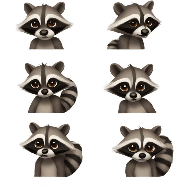 Raccoons  emoji