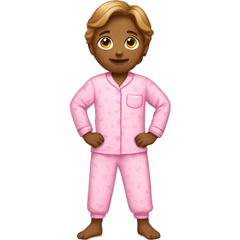 Pink pajamas emoji