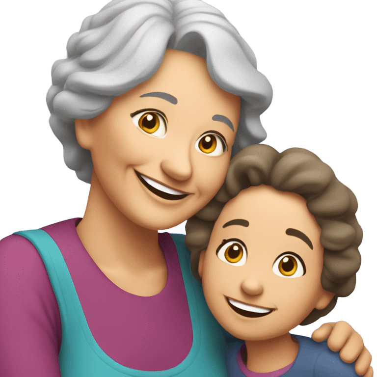 Love my granddaughter  emoji