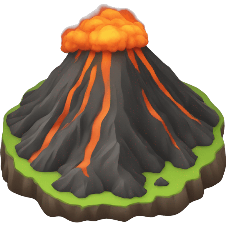 Volcano emoji