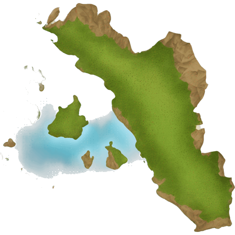 Map image of The carribean  emoji