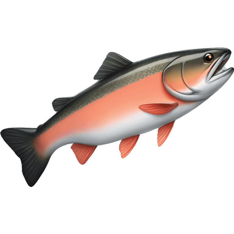 Cool salmon emoji