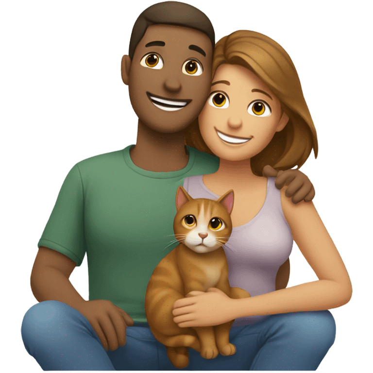 couple and cat emoji