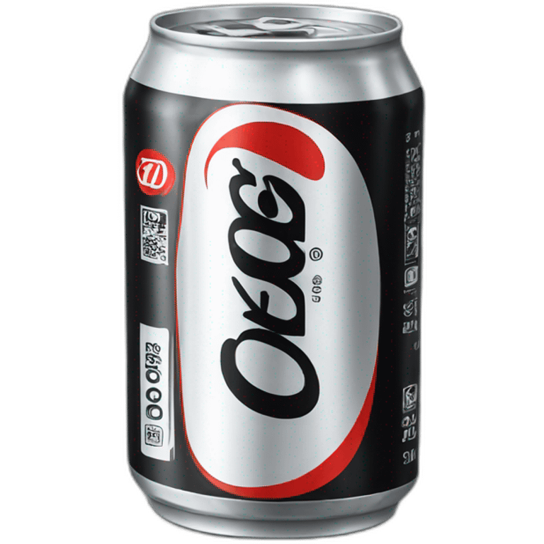 Coke Zero can emoji