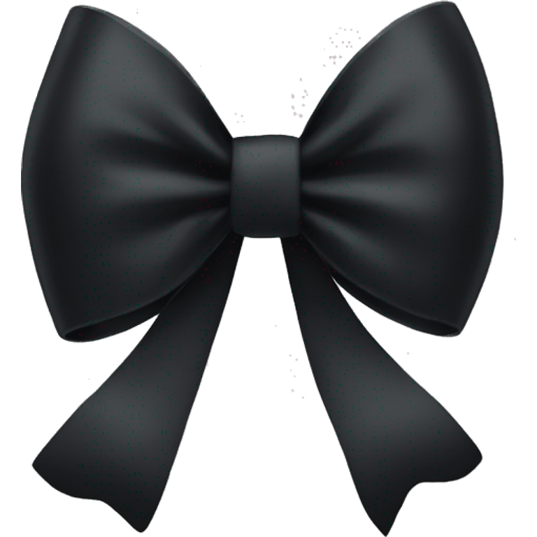 black bow emoji