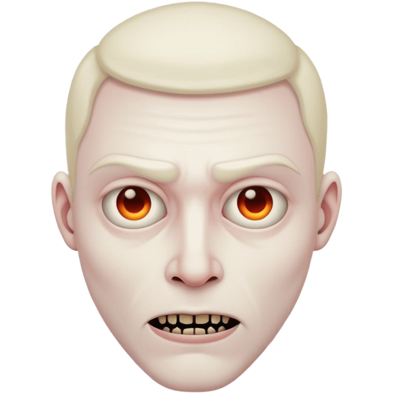 Creepy man  emoji