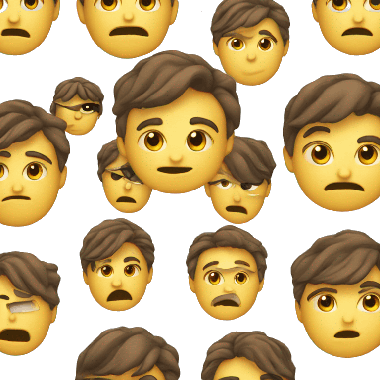 Emoji qui souri avec avec les yeux en larme emoji