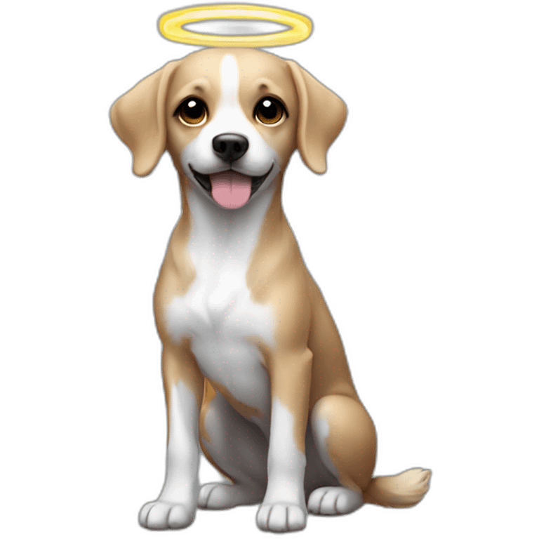 dark-small-dog-angel-halo emoji