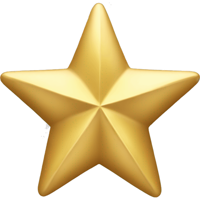 Gold star decoration  emoji