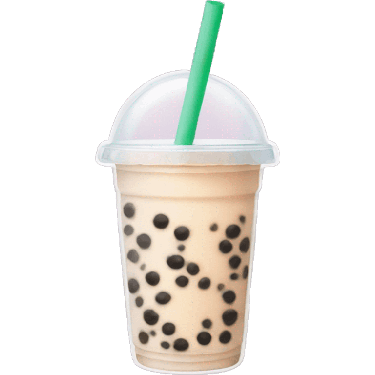 Aesthetic Bubble tea emoji