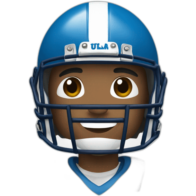 UCLA football player emoji