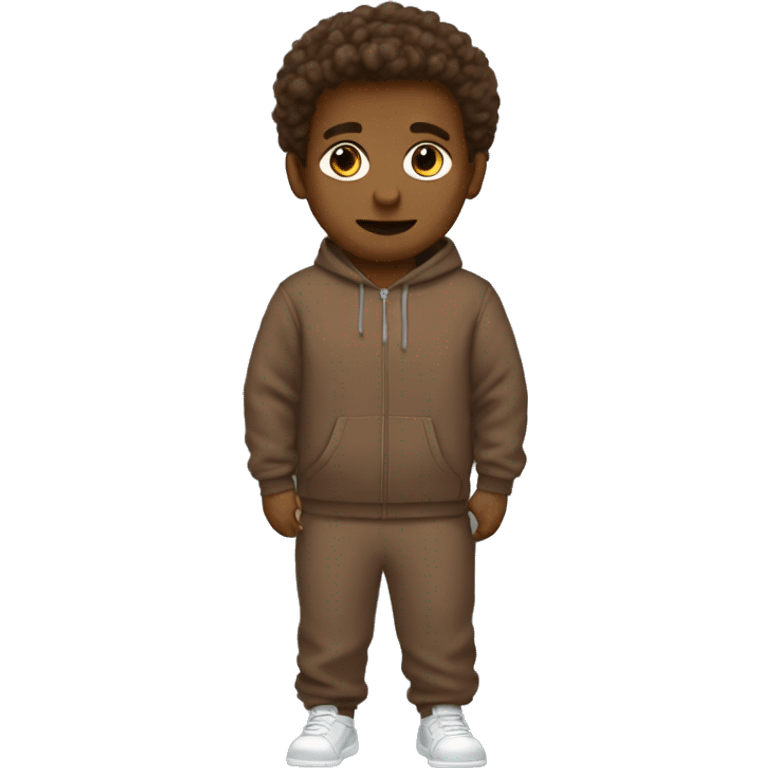 Brown sweatsuit emoji