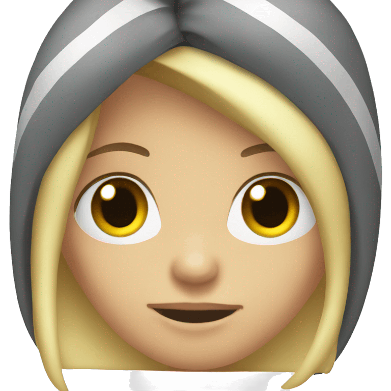 emo blonde karen  emoji