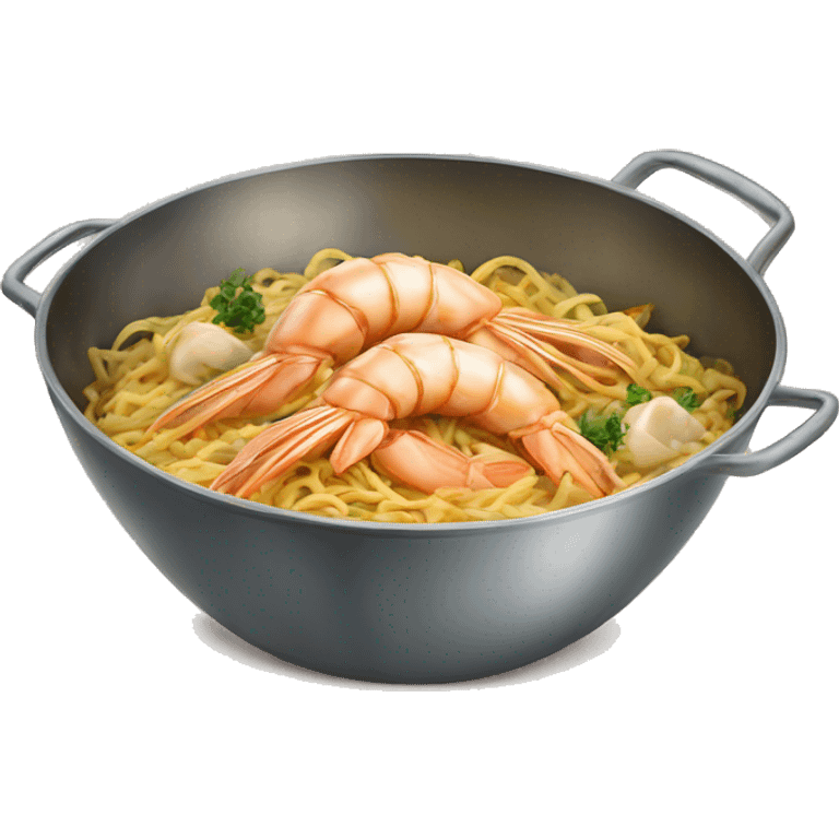 seafood fideua pan emoji