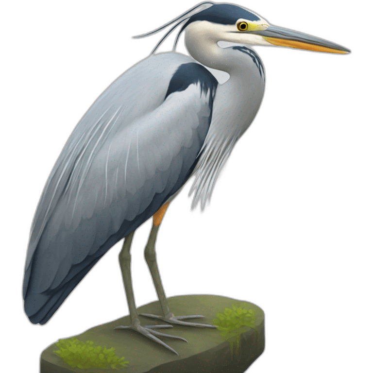 Heron emoji