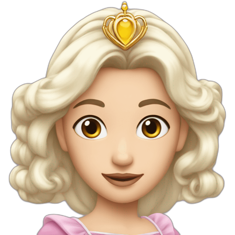 Princesse cœur emoji