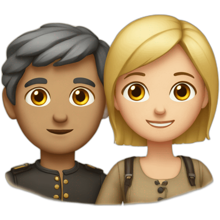 german couple emoji