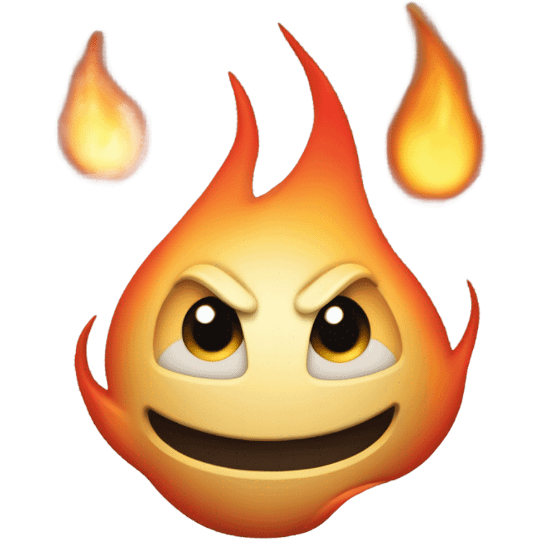 calcifer from studio ghibli emoji