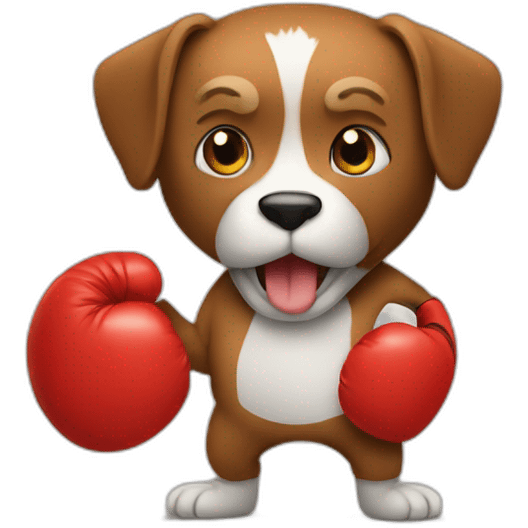  Animal with boxing gloves emoji