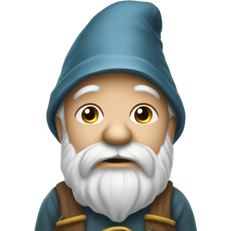 garden gnome very sad emoji