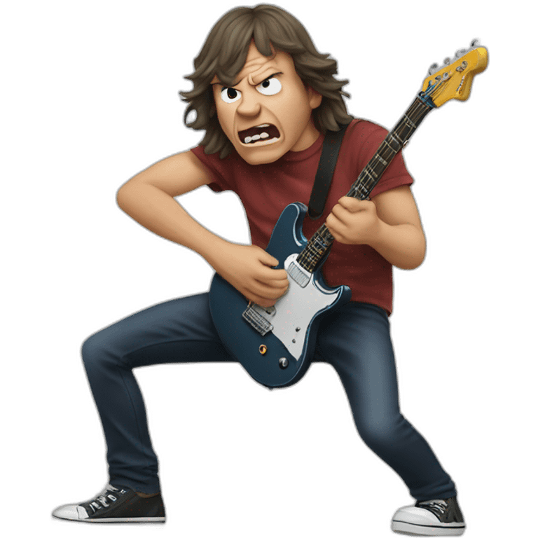 acdc farting emoji