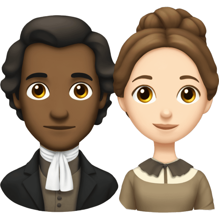 Jane Eyre and mr Rochester emoji