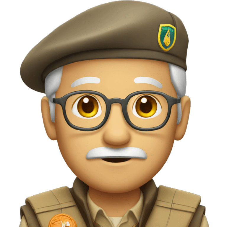 old man scout emoji