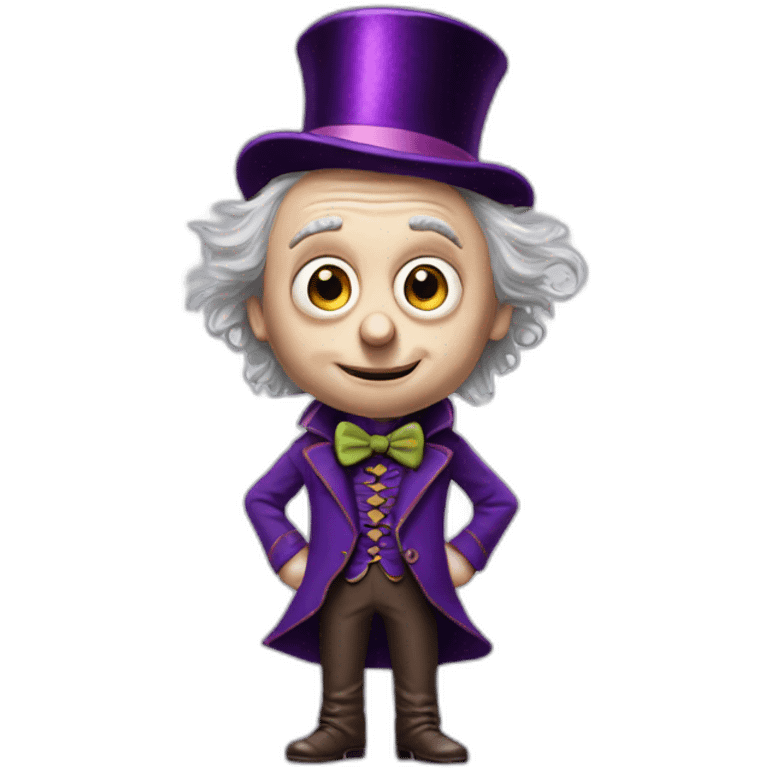 Willy wonka tim burton version emoji