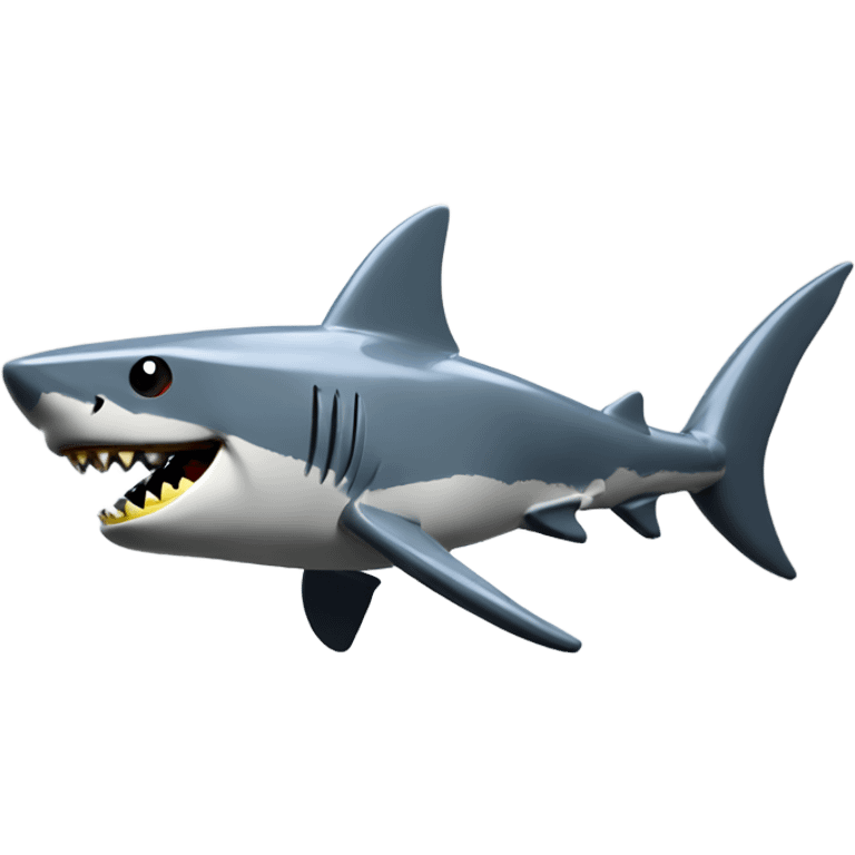 Lego shark emoji