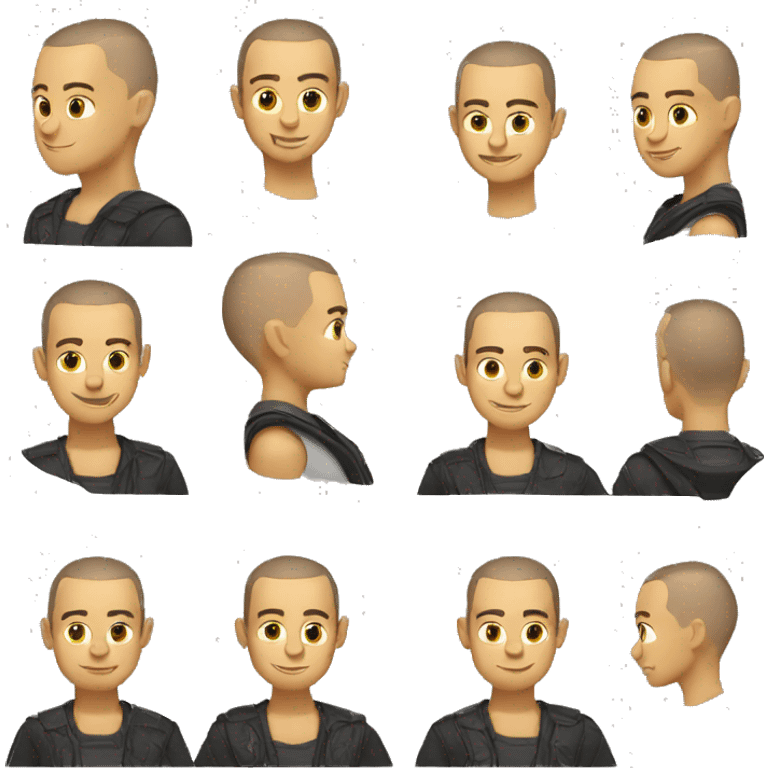 Buzz cut  emoji