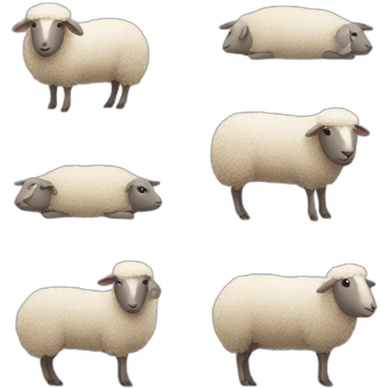 sheep-fish-yoga emoji