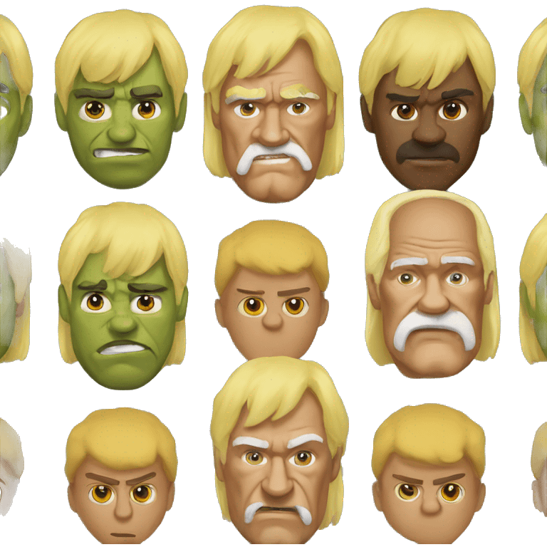 Hulk hogan emoji